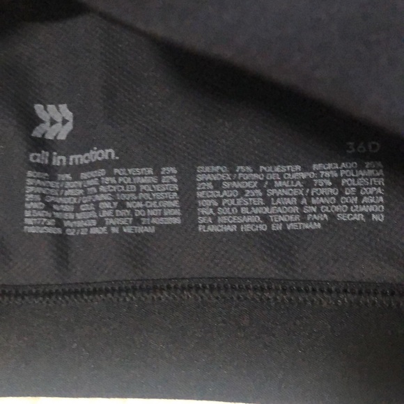 All in motion sports bra. 36D - Picture 8 of 8